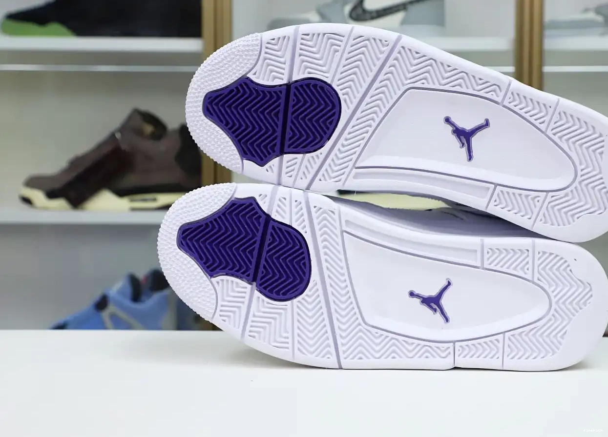 4 METALLIC PURPLE JORDAN AIR 0627